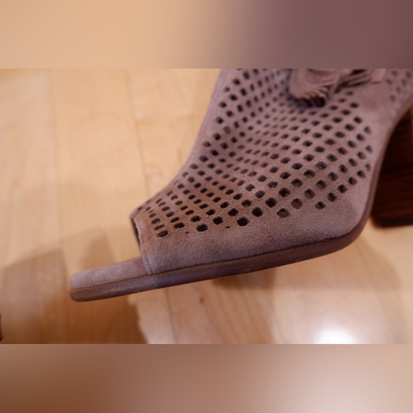 Vince Camuto Taupe Kamey Booties - Picture 8 of 9